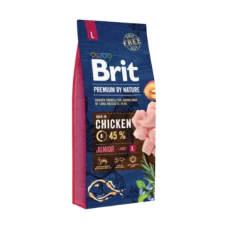 Brit premium by nature chiot junior l