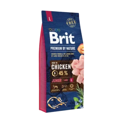Brit premium by nature chiot junior l